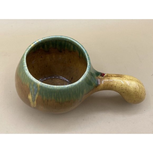 Vintage Popo Galsini Pasadena Gourdware Rare Tiki Mug Gourd Shaped 1950's - Picture 6 of 12